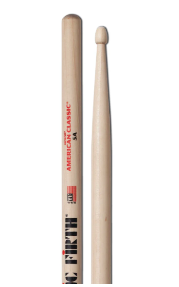 Baquetas Vic Firth American Classic 5A con punta de madera (par)